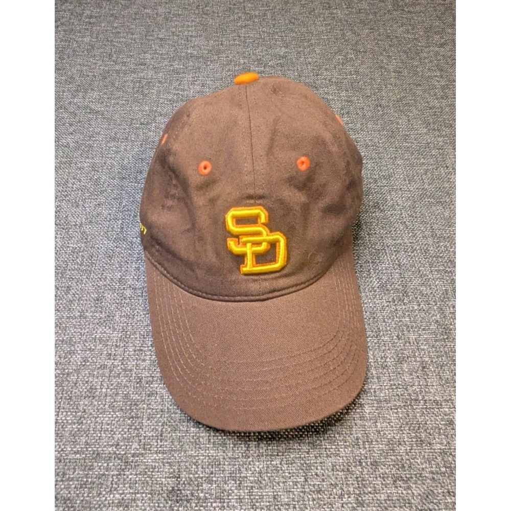 San Diego Padres Throwback Baseball Hat Brown Design Giveaway Strapback Cap